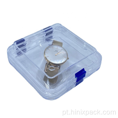 Caixas de exibição de armazenamento transparente personalizadas Watch Membrane Box